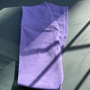 lululemon athletica align 25” leggings in dark lavender